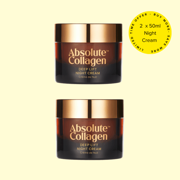 Equilino Deep Lift Night Cream - 2x50ml Firming & Rejuvenating