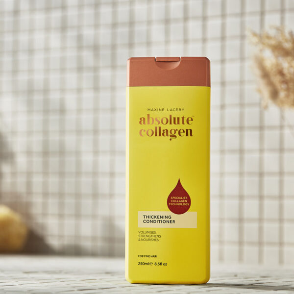 Equilino Collagen Complex Hair Thickening Conditioner - 3x250ml for Fuller, Stronger Hair