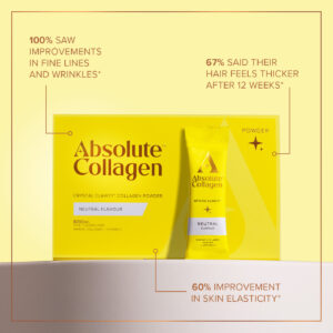 Equilino Crystal Clarity Marine Collagen Powder - 42x8g Sachets for Skin & Joint Health